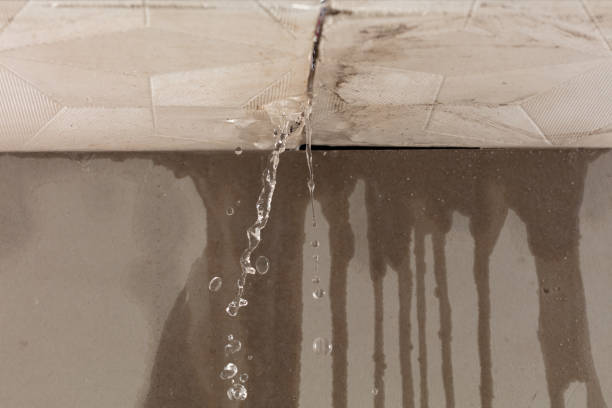 Professional Water Damage Inspection technician working in Bethlehem, PA
